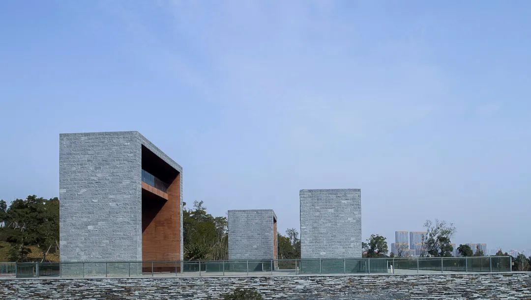 金华湖海塘公园文化休闲建筑群 / 清华建筑设计院