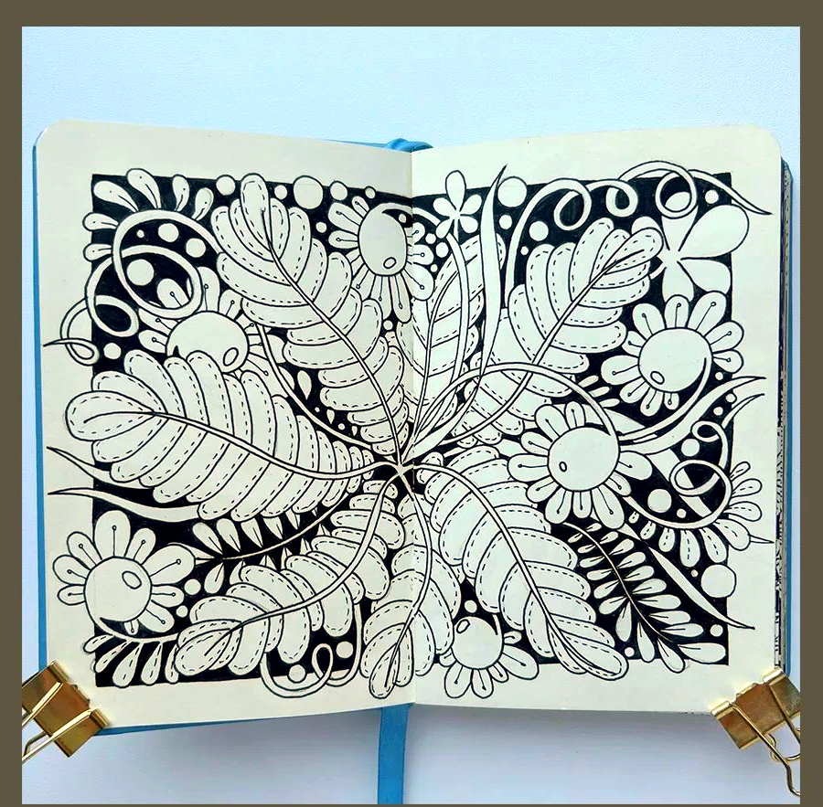 艺术探索:缠绕画中的线条与情感,带你领略黑白装饰画的魅力