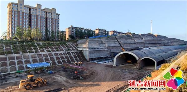 延吉市中环路四期工程顺利推进
