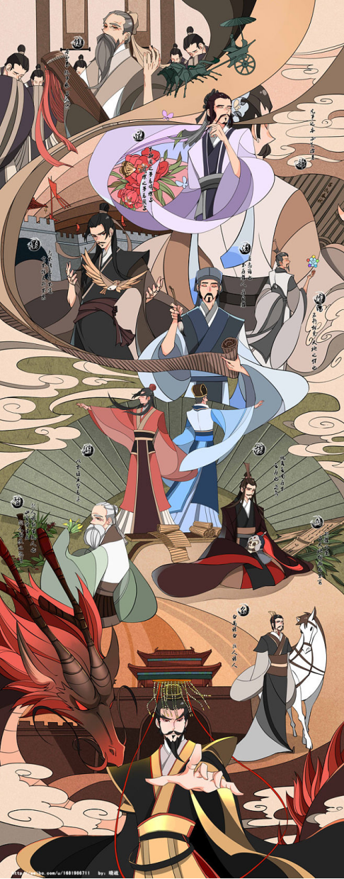 诸子之心漫画（诸子之心漫画免费阅读） 诸子之心漫画（诸子之心漫画免费阅读）《诸子之书》 漫画点评