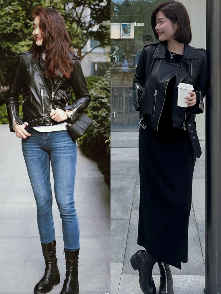 喜欢"假小子"穿搭的女人,都喜欢这三件单品,酷帅又气质甜美