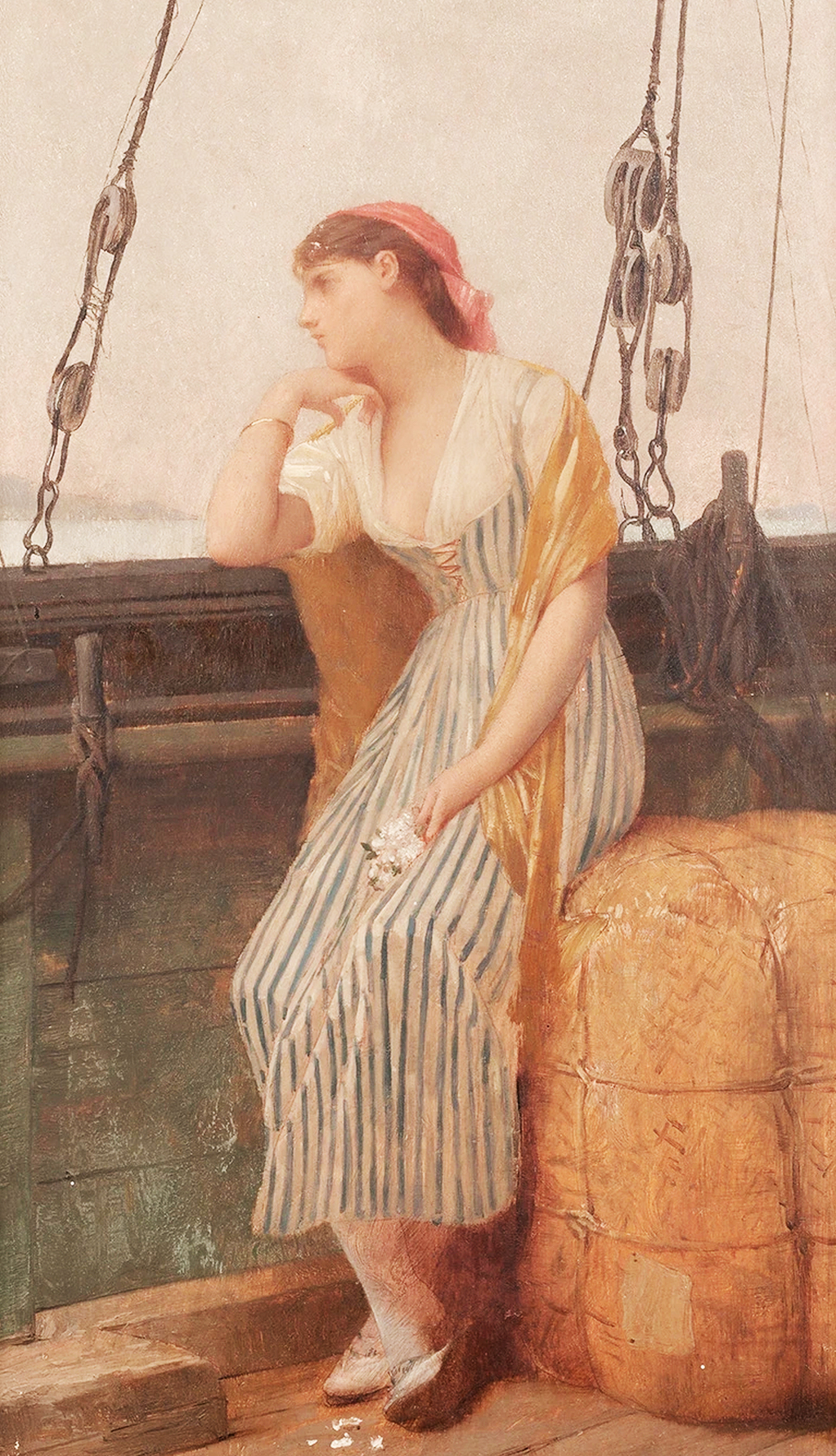 著名油画女性图片