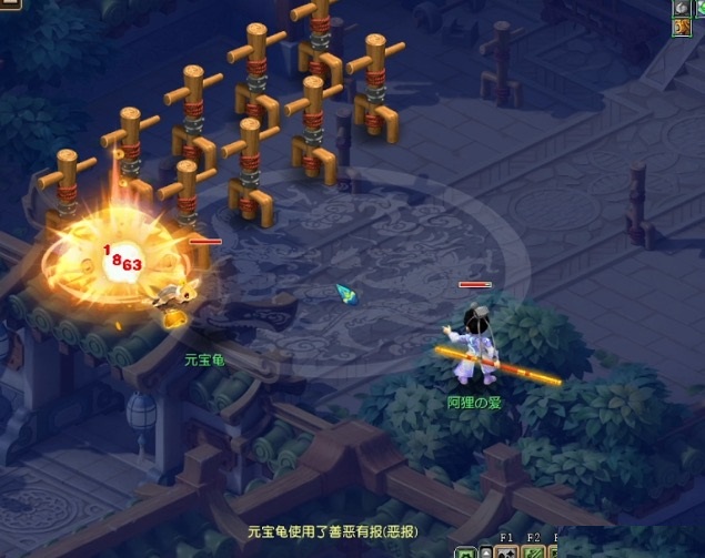 招财进宝善恶元宝龟输出惊人,如果再加高级必杀那还了得