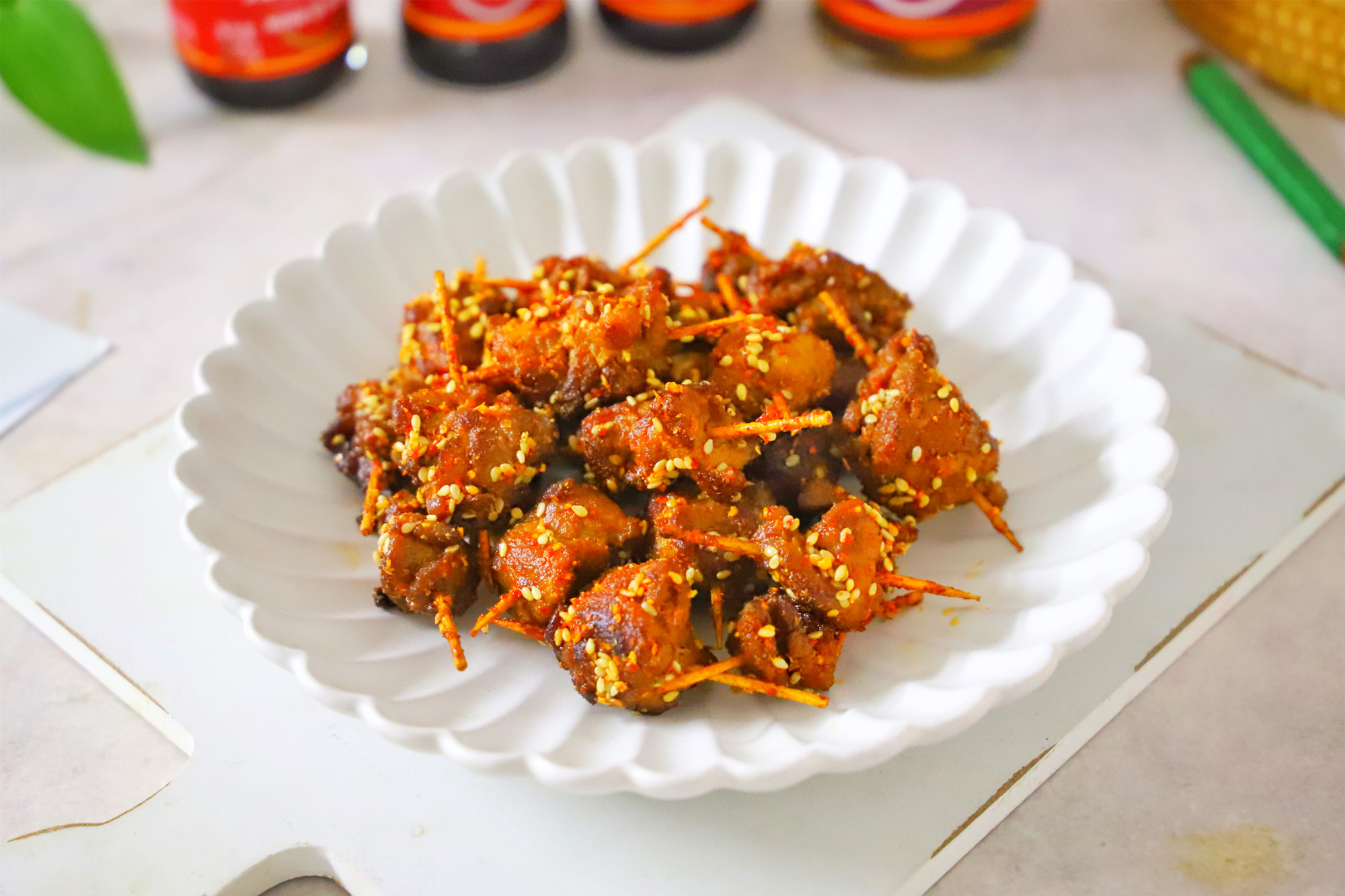 做牙签肉时,许多人忽略了这2点,难怪吃起来又干又柴还不入味