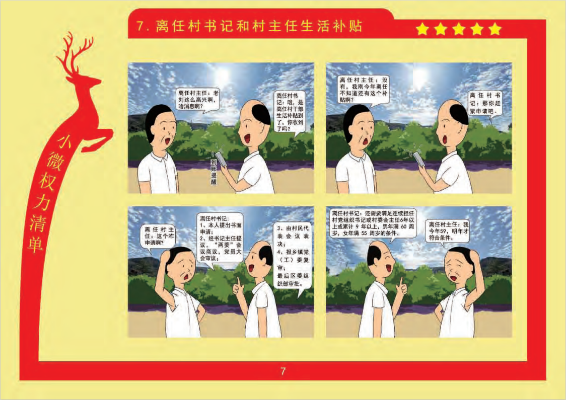 小微权力清单系列漫画(三)!