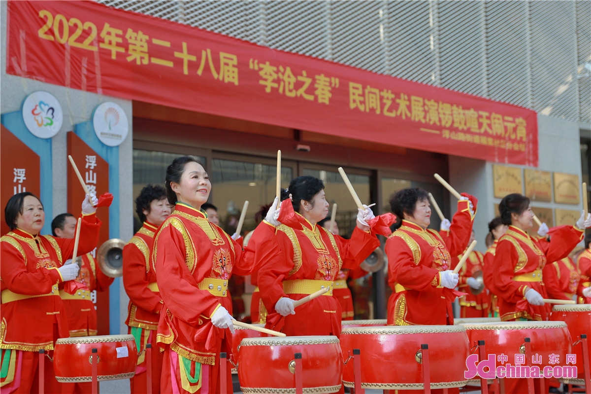 山东锣鼓队图片