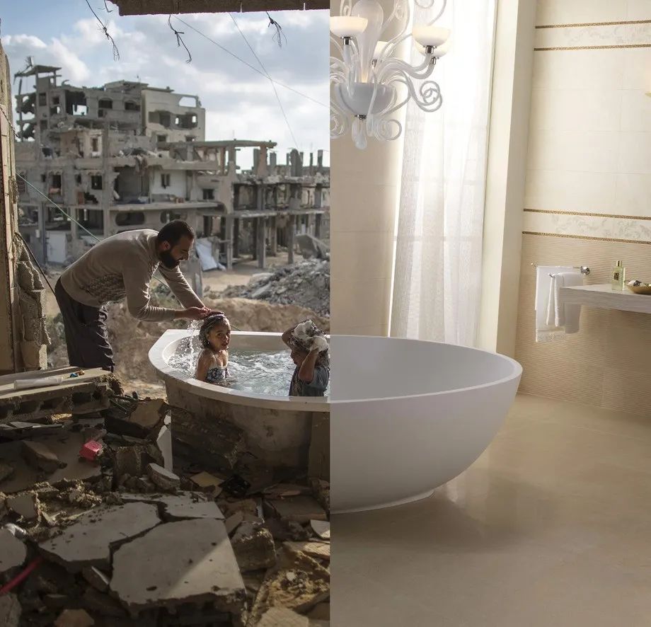 一半天堂一半地狱这些照片看着看着就哭了