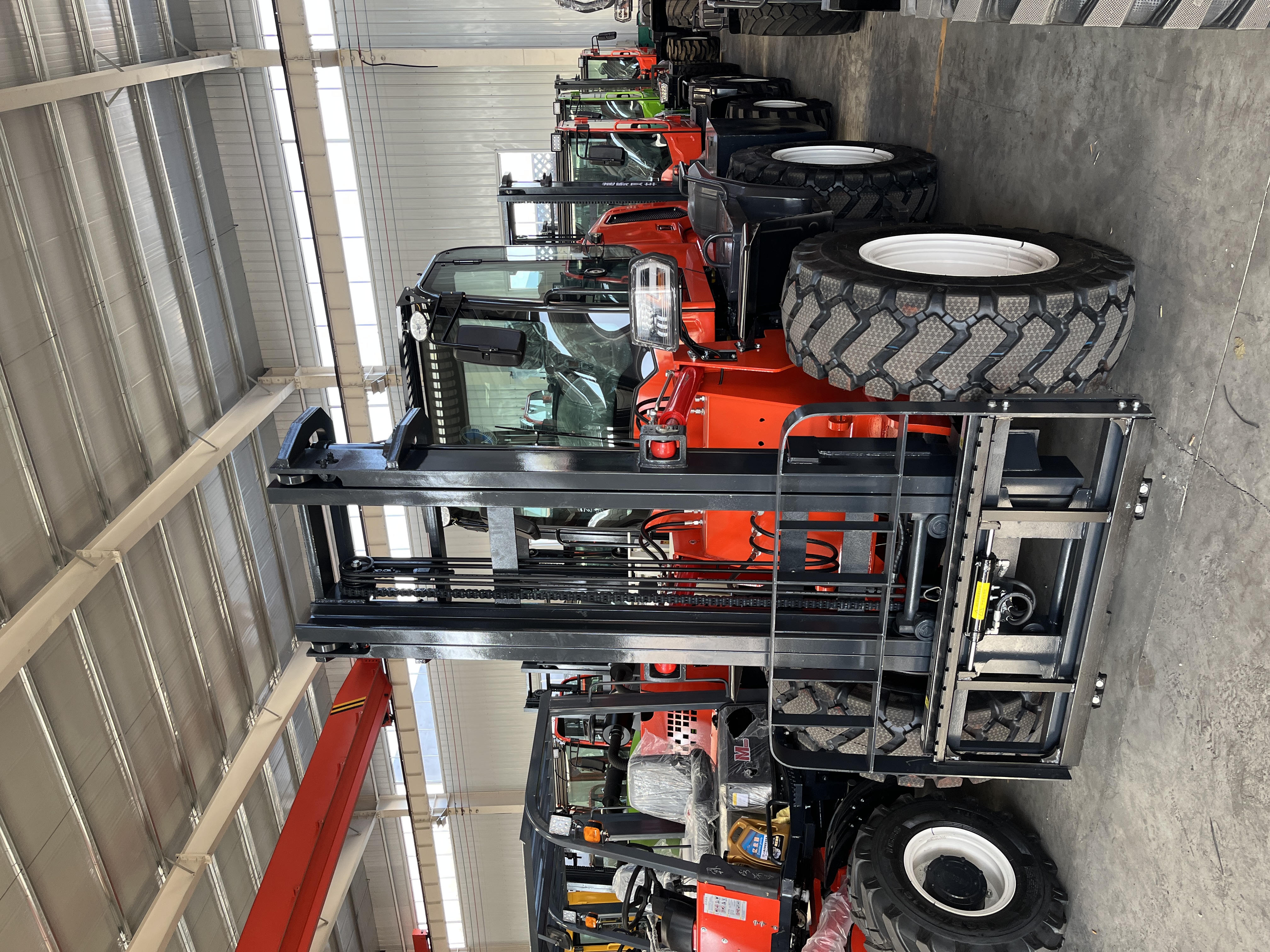 四驱越野叉车3吨5t内燃柴油装卸车升降起重铲柴油叉车