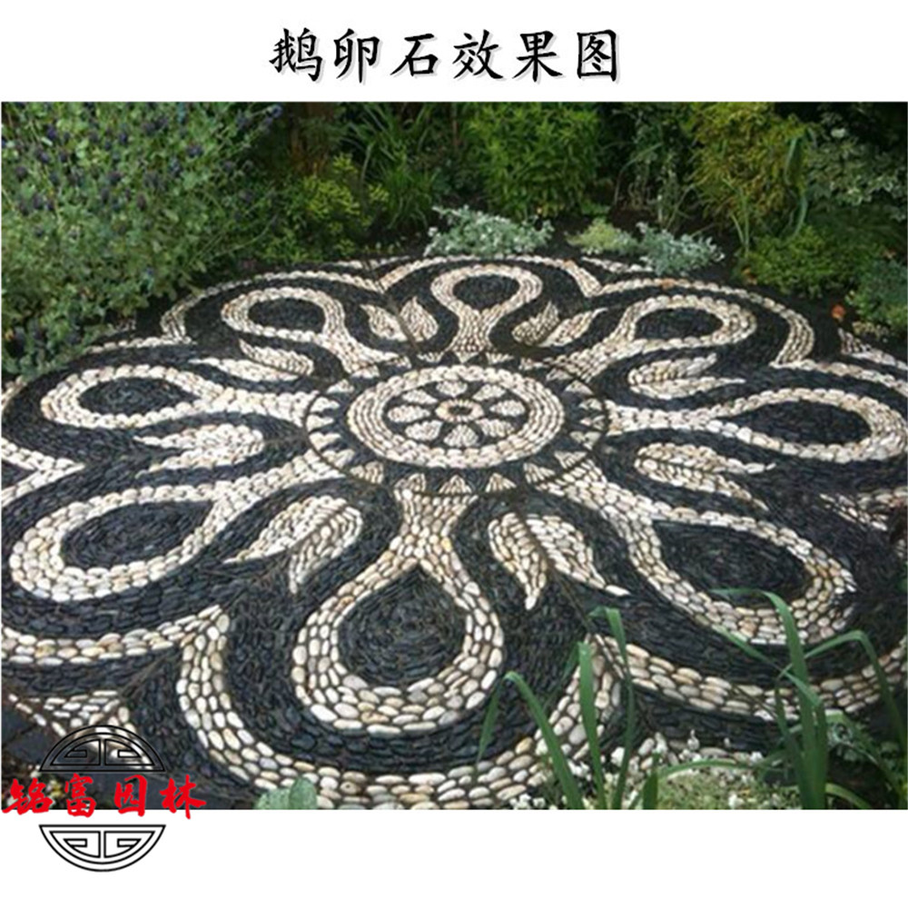 幼儿园鹅卵石地面铺建造景,迷倒多少人?