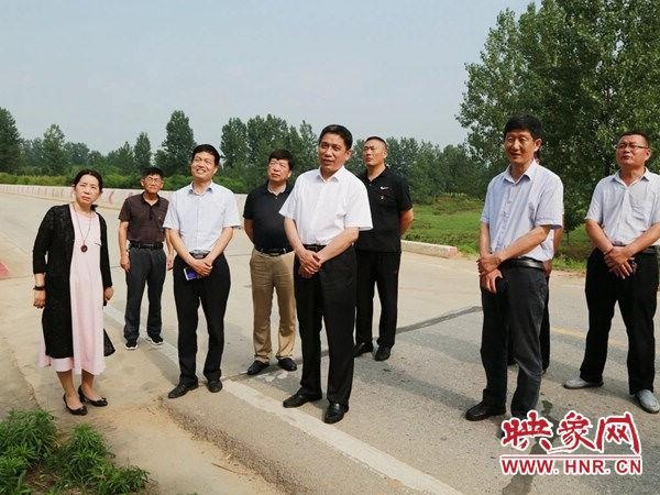 付自成深入驻马店市驿城区调研督导河长制工作