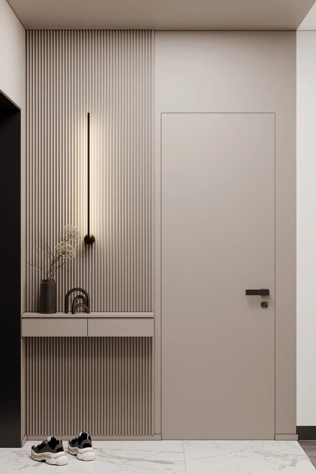 升达极简风木门|轻松打造简约舒适的居住氛围