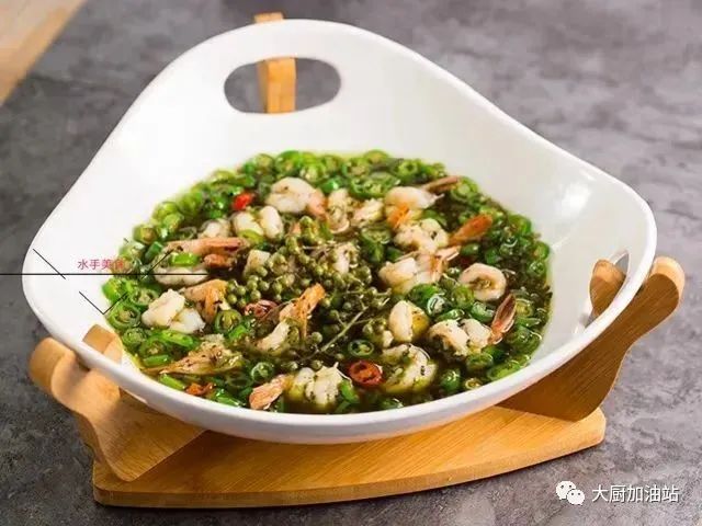 沙蒜烧豆面.