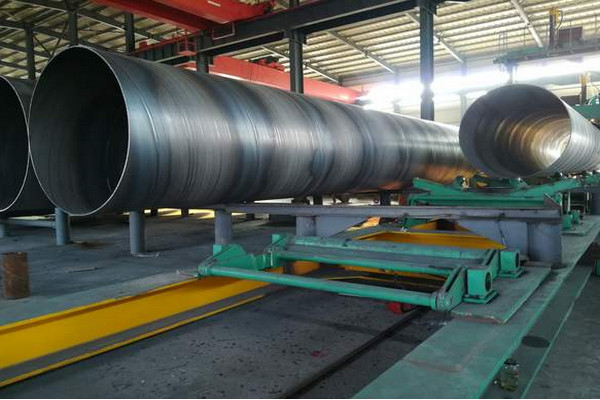 螺旋焊管生产车间
