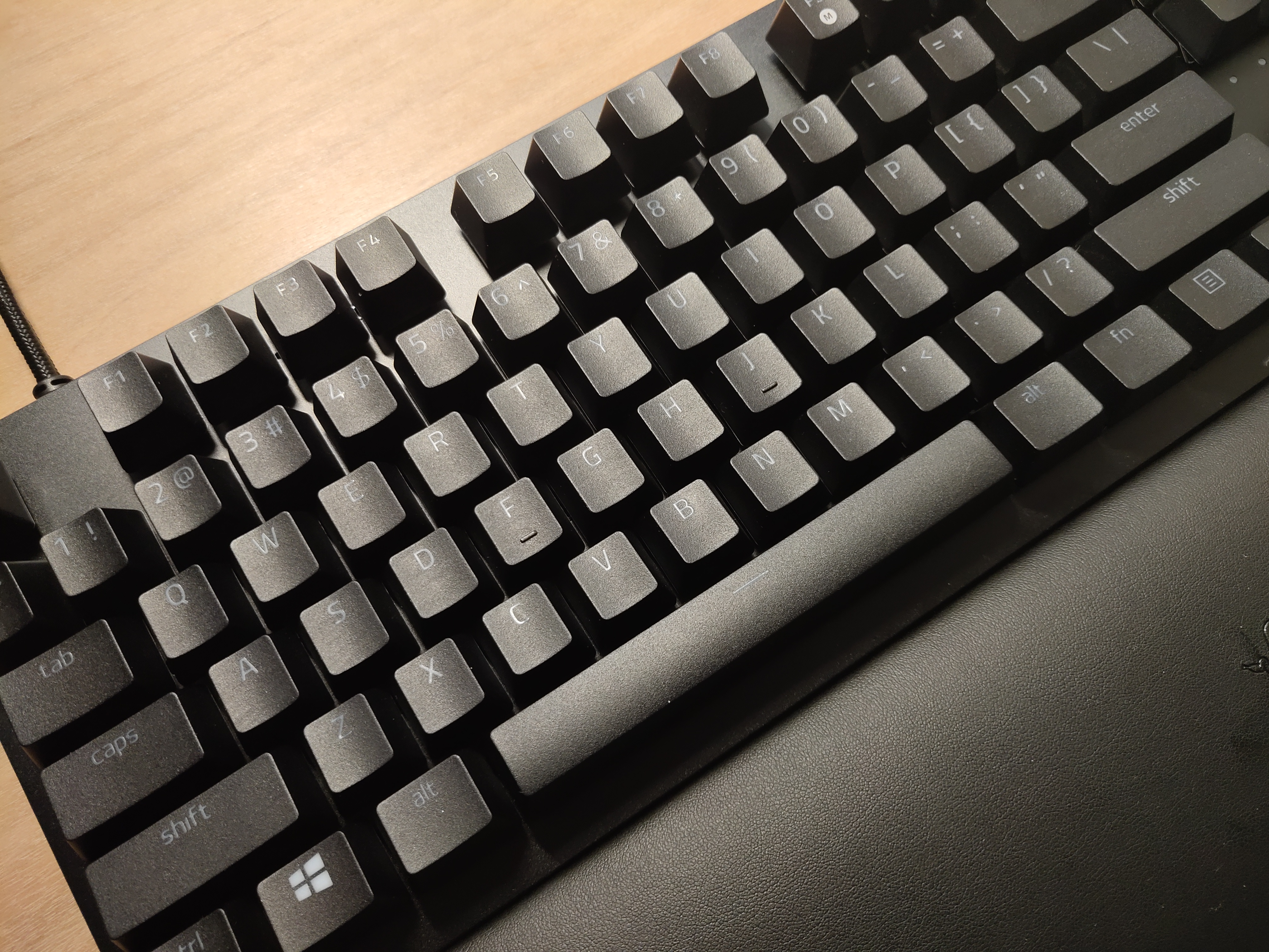 比快更快,光轴 8khz轮询率的雷蛇猎魂光蛛v2光轴机械键盘评测