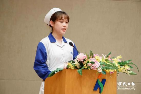 澳门镜湖护理学院贺百年勉师生图强