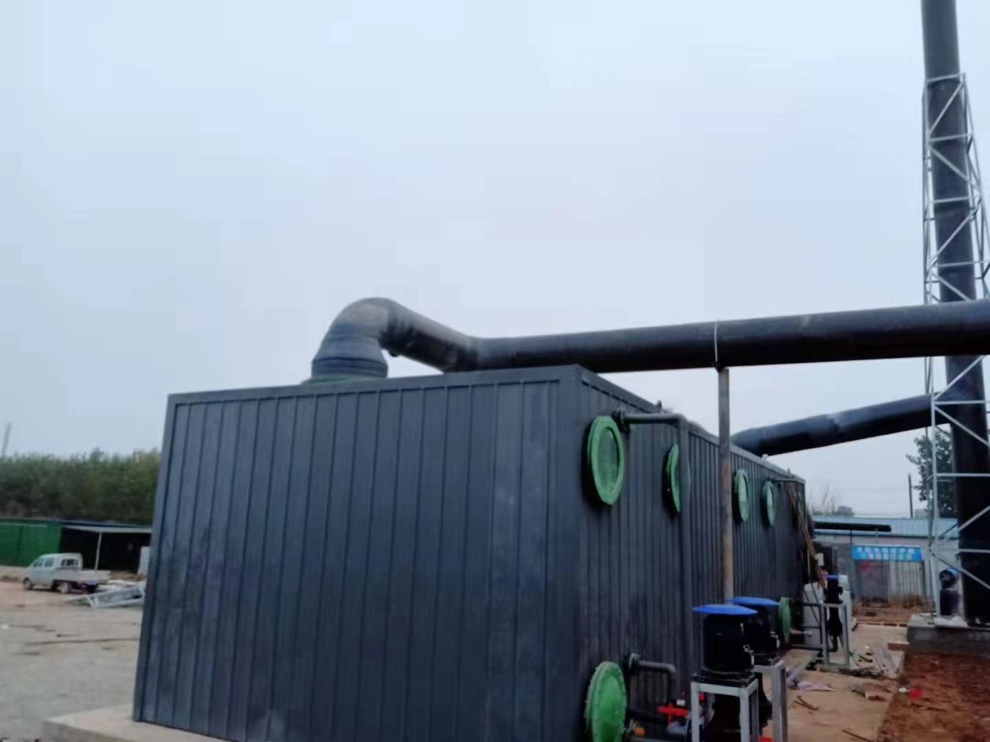 玻璃钢生物除臭箱简介