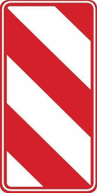 交通标志两条红色斜杠