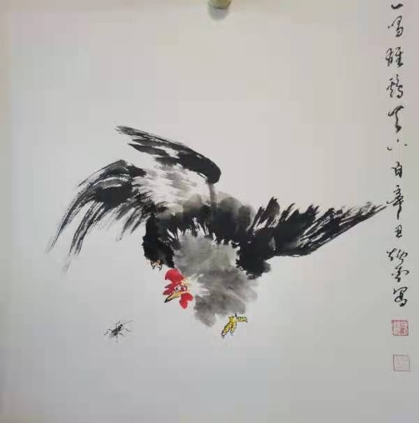 当代著名画家赵炳南国画作品欣赏