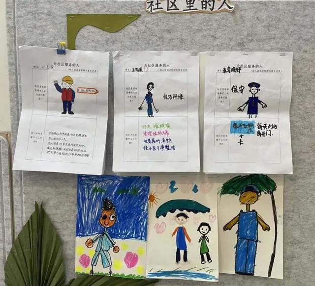 「班级课程故事」你好,社区—惠济区香山路幼儿园中二班特写