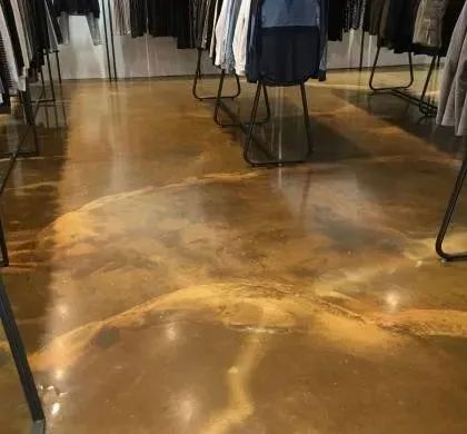 只需六个步骤!学会艺术复古地坪施工工艺