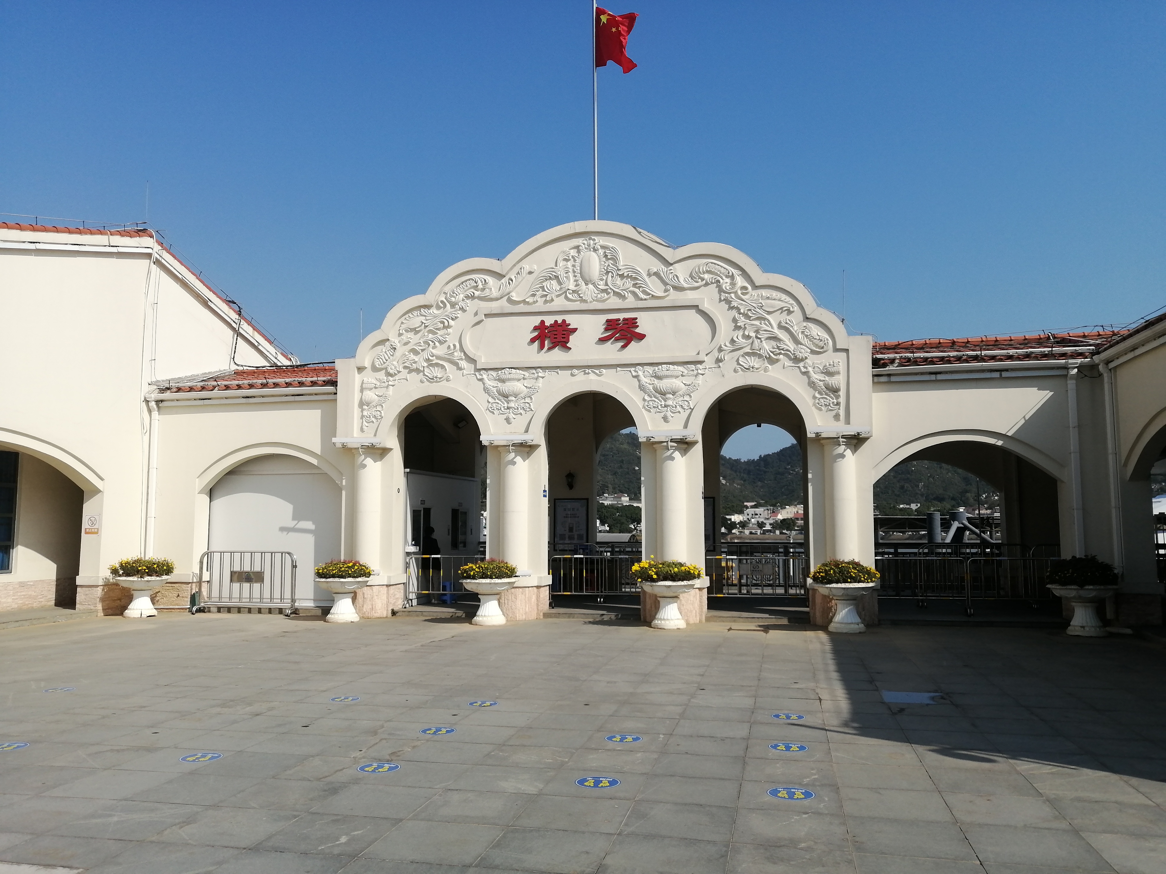 疫情之下的横琴码头