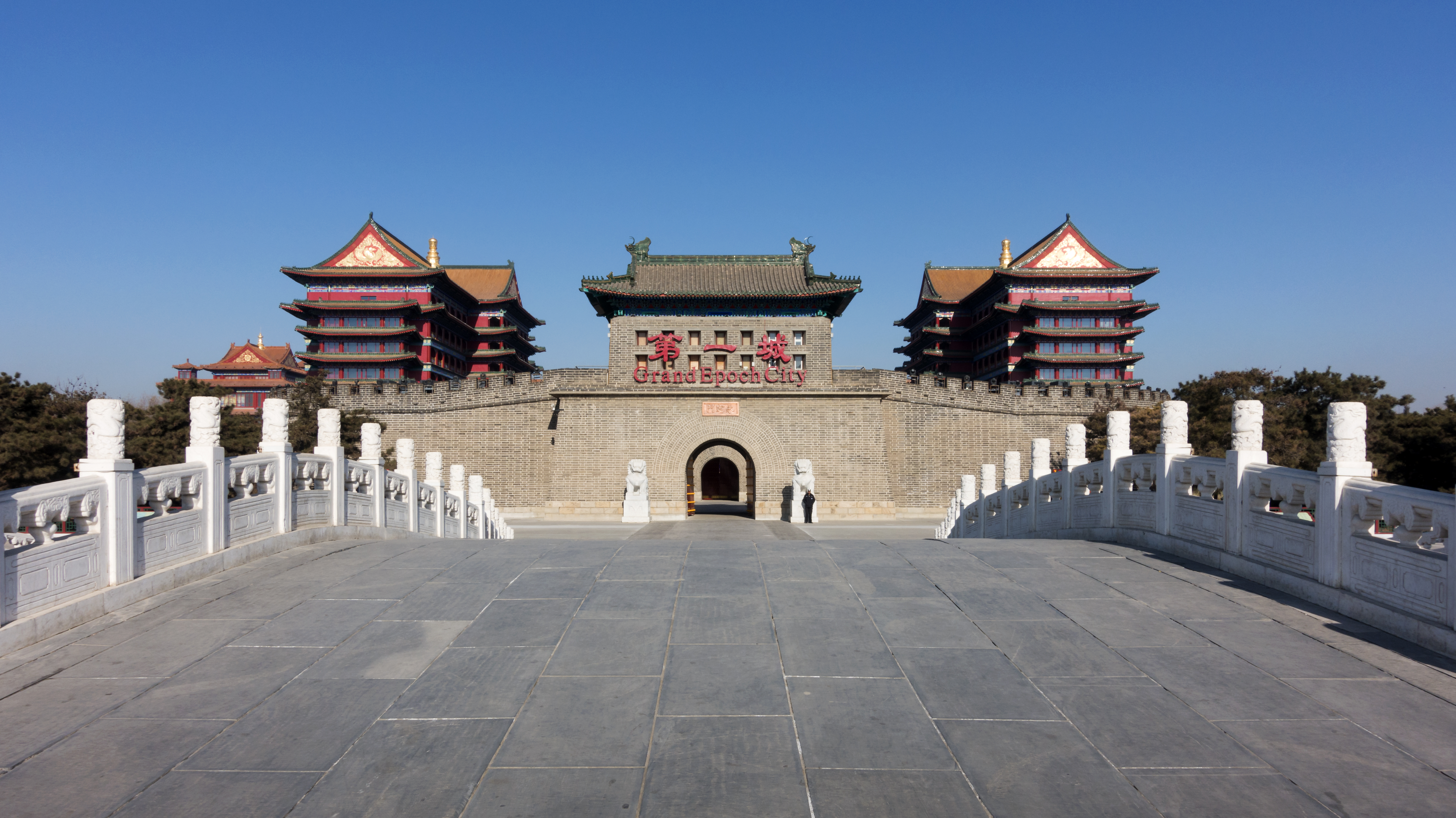 老北京城门之永定门