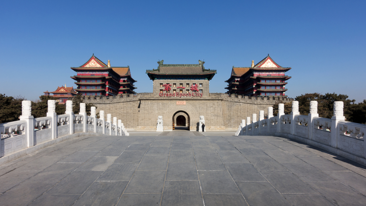 老北京城门之永定门