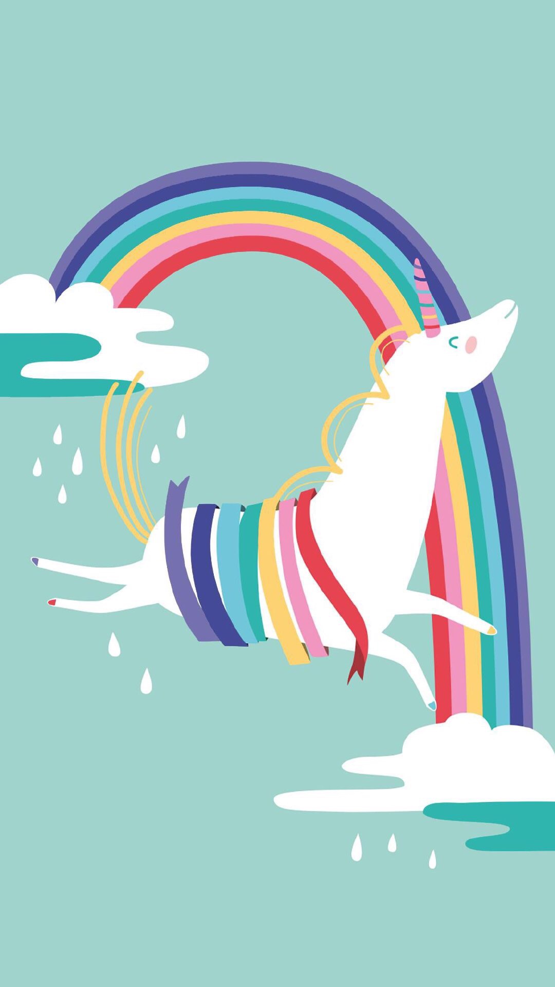 美丽的独角兽壁纸