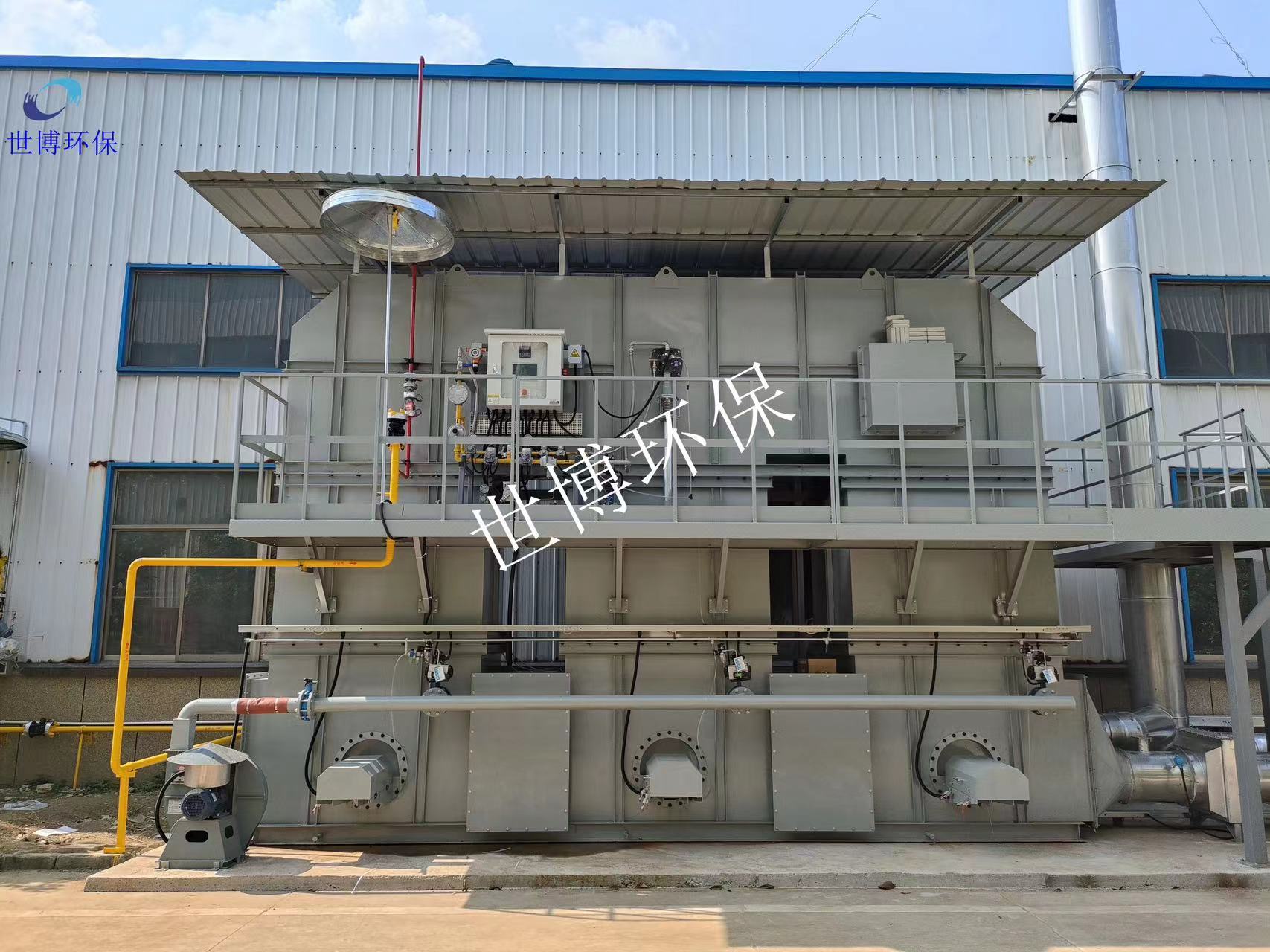 低风量高浓度废气处理设备蓄热式焚烧炉rto-济南世博环保