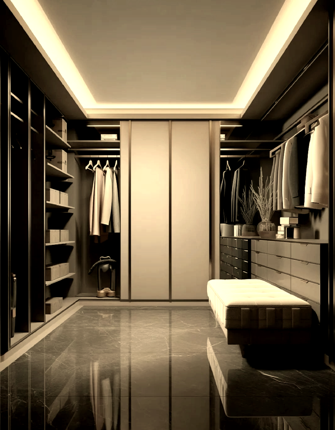 探索家居新风尚:定制衣帽间的多样设计