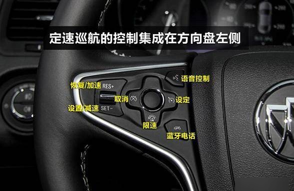 功能键操作详解丰田普拉多的定速巡航功能键集中于汽车方向盘左下侧