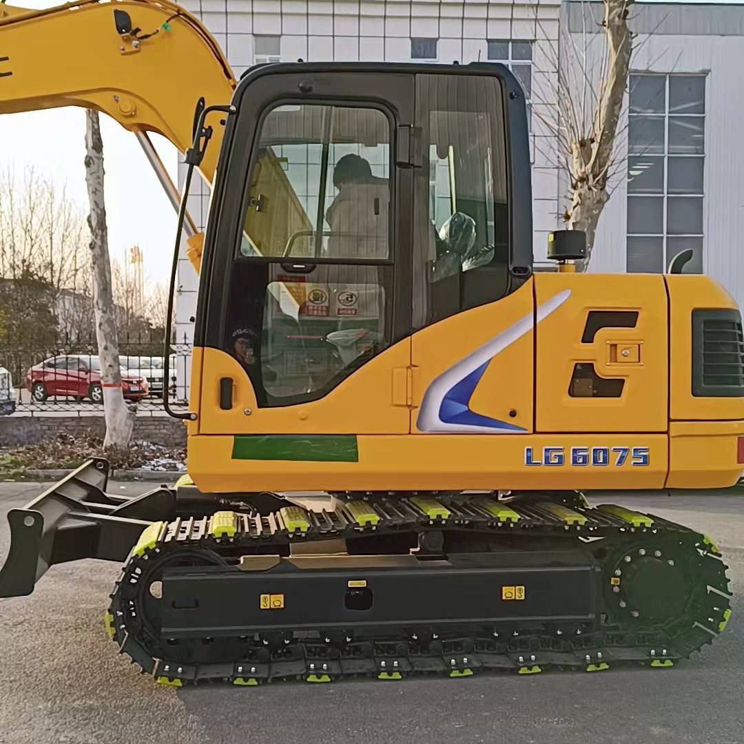 龙工75型号 全新履带挖掘机图片 济宁微挖 履带挖 钩机价格