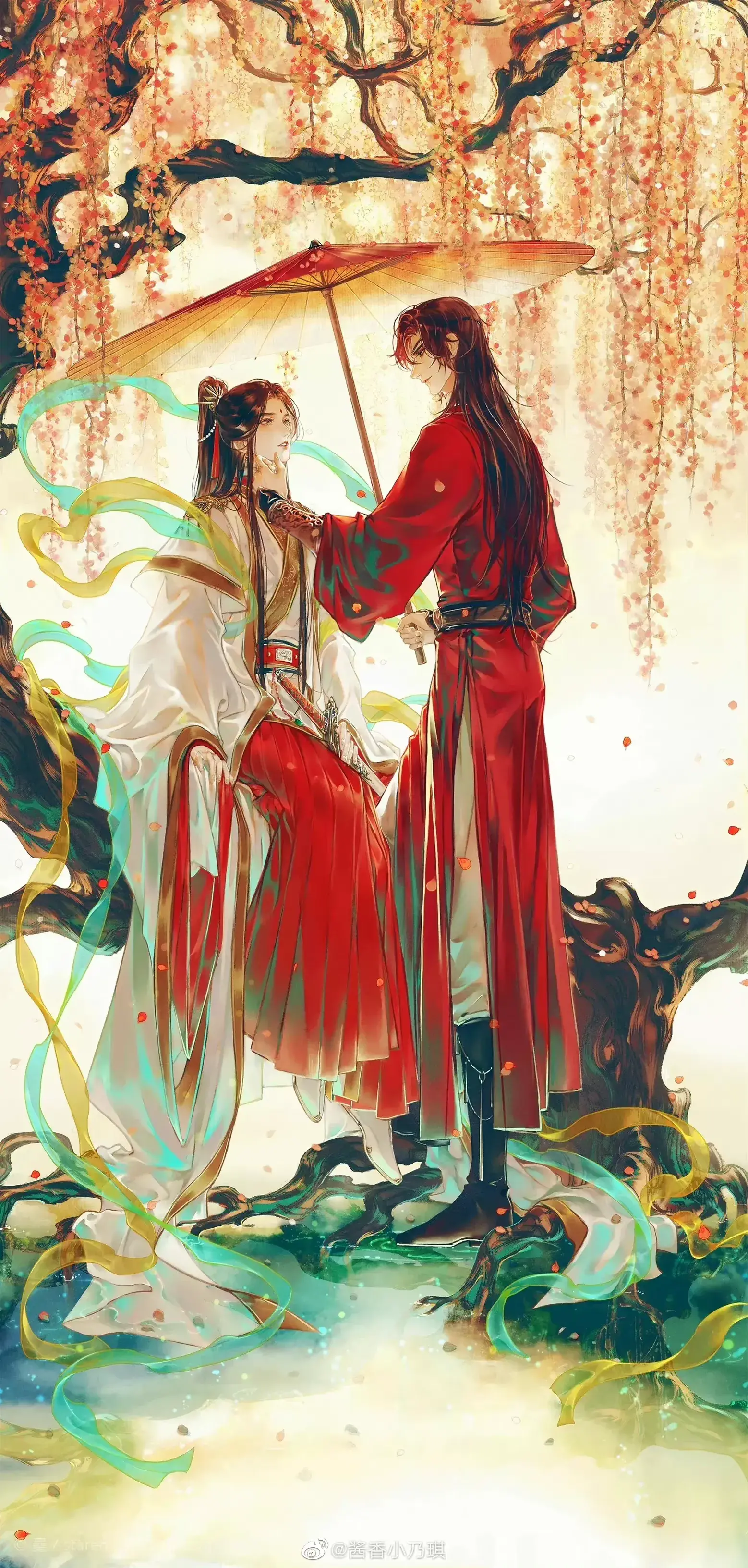 《天官赐福》壁纸,神武道惊鸿一瞥,一念桥逢魔遇仙
