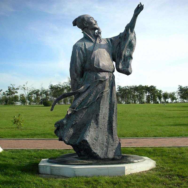 李白铜雕:流传至今的文化瑰宝