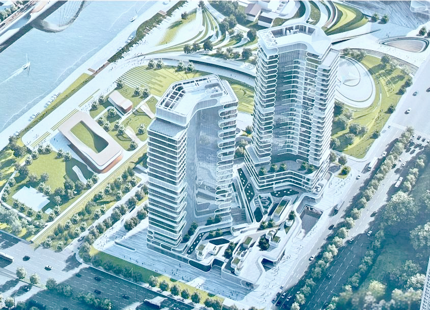 杭州ifc国金中心建设进展与效果图曝光,国际大都会滨水都市区雏形初现