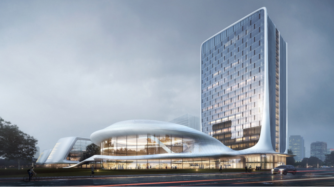 (ai数字创智元项目智慧展示中心效果图)