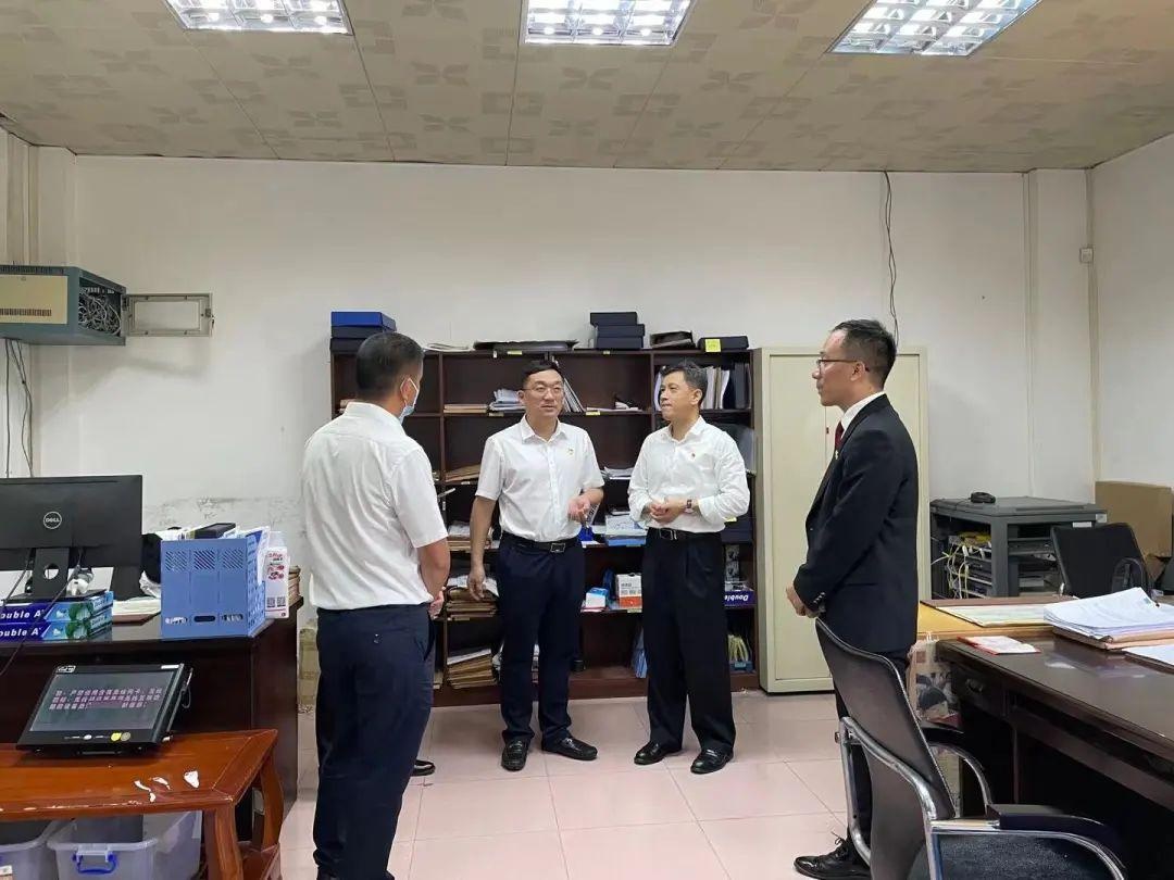 教育整顿|增城区委常委,政法委书记李永盛深入增城法院中新人民法庭