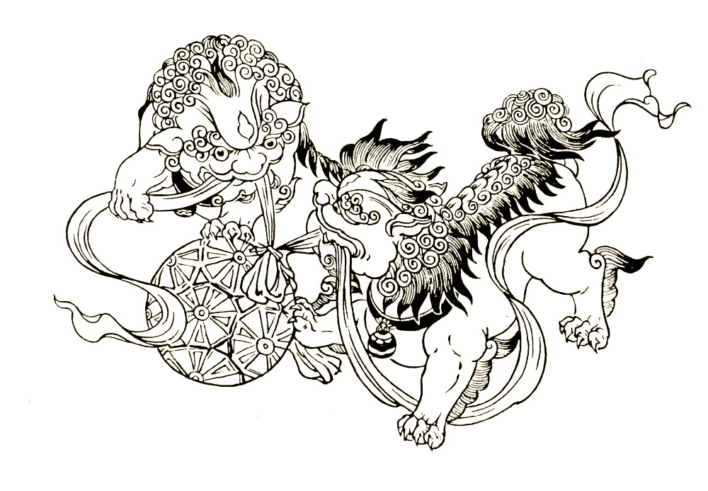 狮子滚绣球:传统玉石文化中的吉祥象征与多彩故事