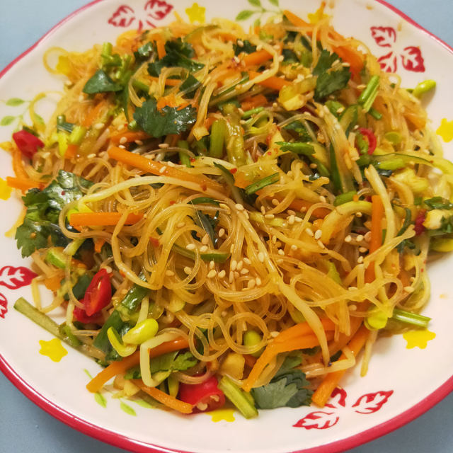 凉拌粉丝,凉拌小菜,爽口解腻