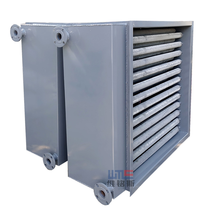 翅片式蒸汽加热器gc4-20 农业大棚用换热器 蒸汽烘干房用换热器