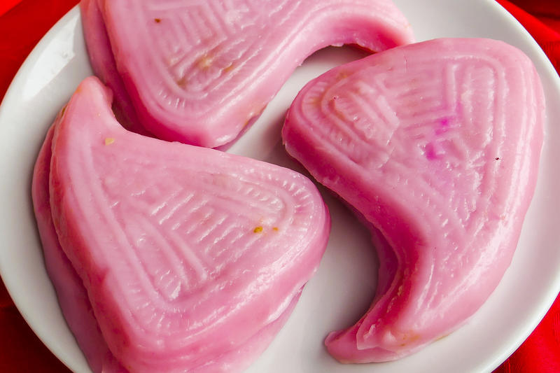 丰顺人的传统美食"红桃粄",你吃过吗?