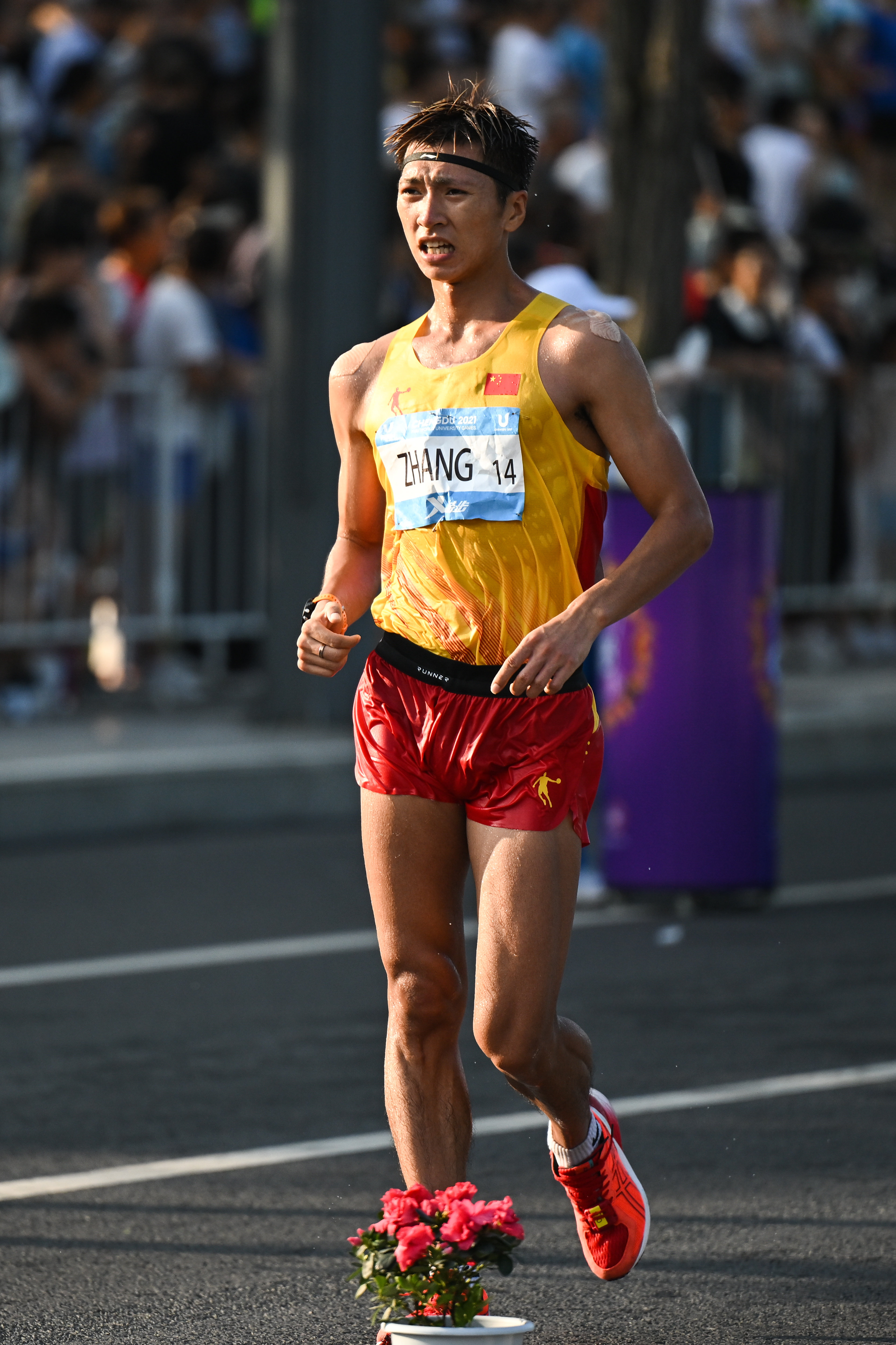 田径——男子20公里竞走团体决赛:中国队夺冠