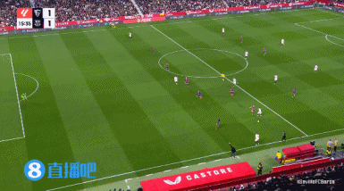 西甲-巴萨3-1紧追皇马 莱万替补建功_莱万垫射破门巴尔加斯扳平比分_西甲第23轮巴萨客客场挑战塞维利亚