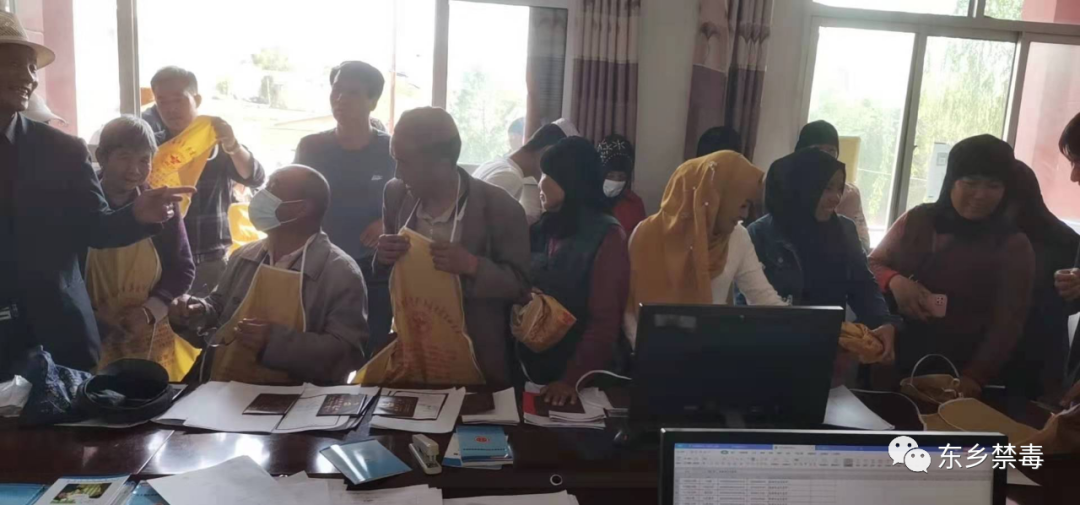 东乡县各乡镇广泛开展禁毒宣传活动
