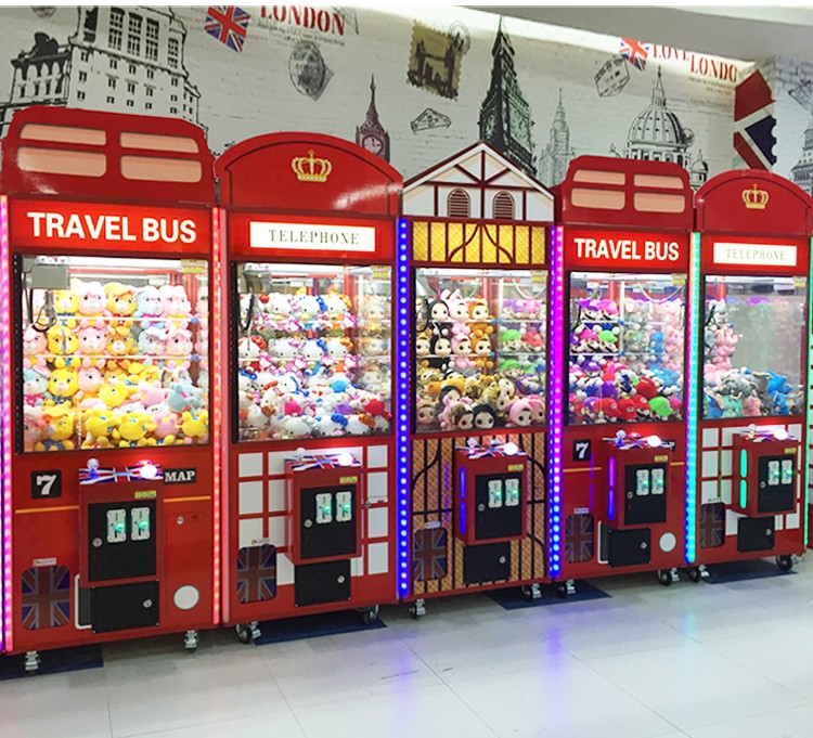 娃娃机钓娃娃,真的很有乐趣