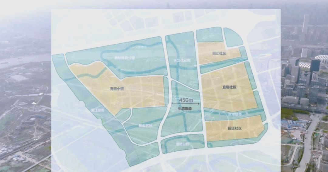 在前滩的集中资源建设过程中,三林楔形绿地的开发进度受到了一定程度