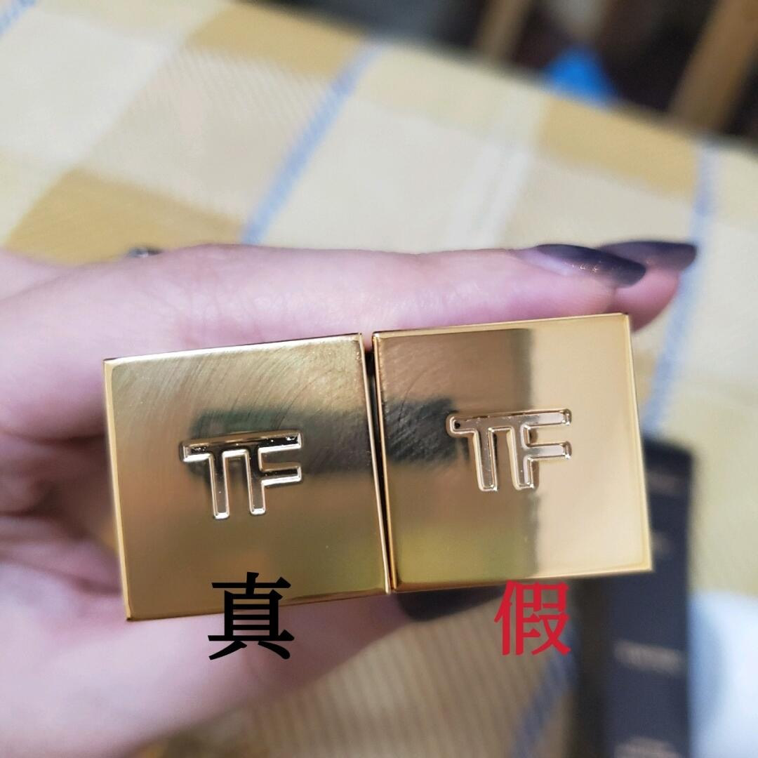 tf80口紅試色,tf80口紅真假鑑別,辨別對比圖!