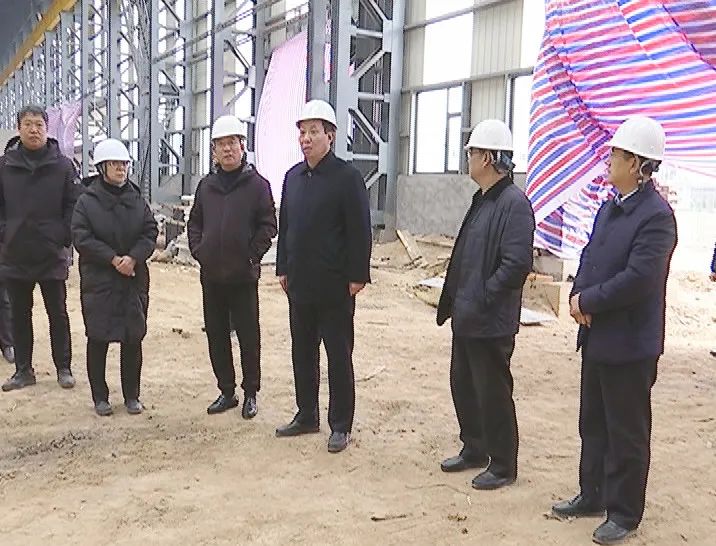 廉广锋调研重点项目建设推进情况