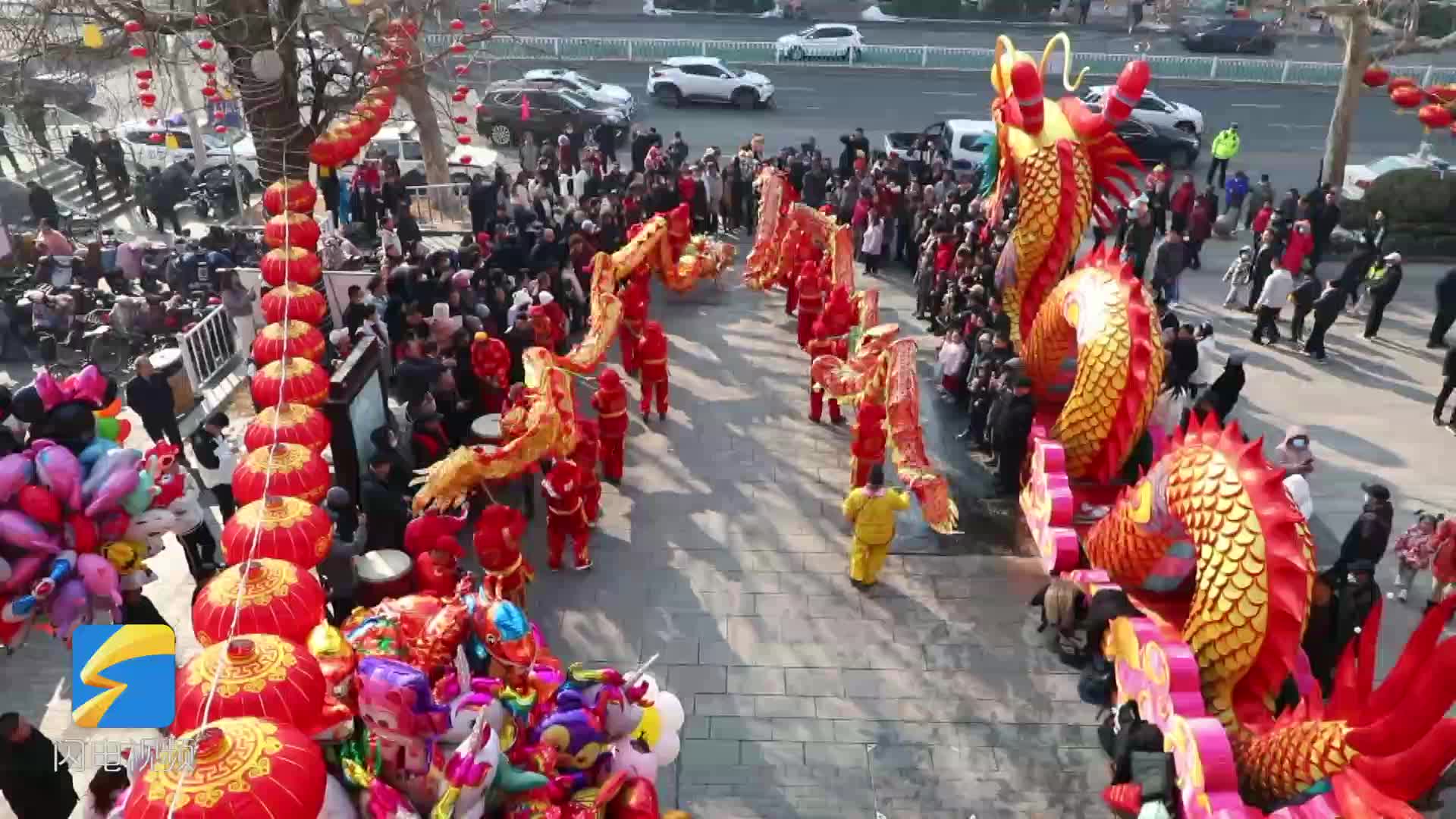 猜灯谜,赏花灯!潍坊十笏园新春国潮庙会盛装亮相