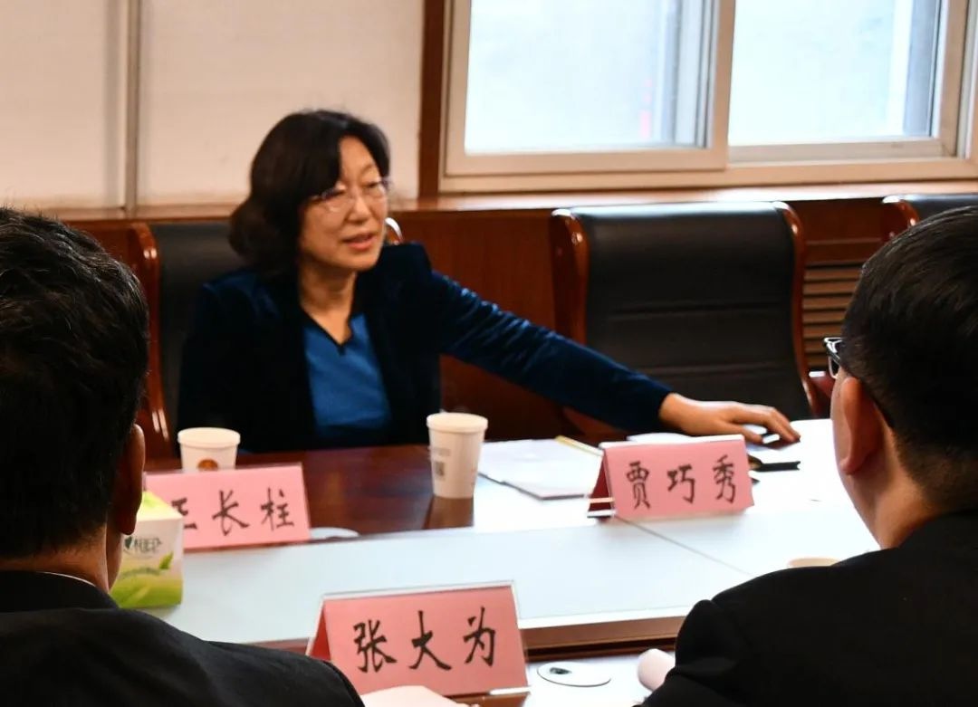 市中院常务副院长贾巧秀到赞皇法院调研指导新审判大楼建设工作